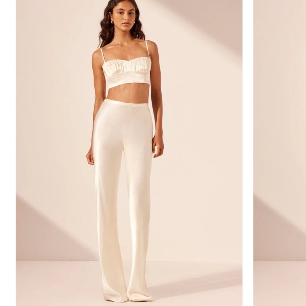 NWT - Shona Joy "La Lune Bias Cut Pant" - Sz. 8